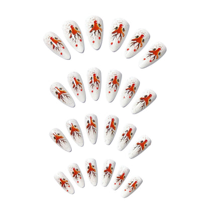 3D Rentier-Themen Nagelkunst Brehn