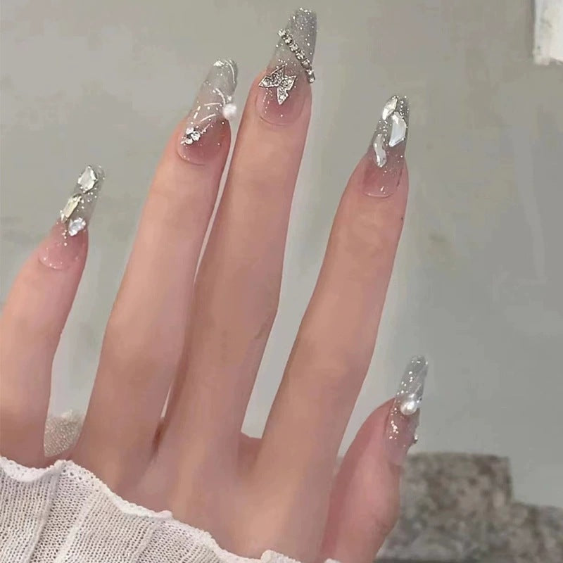 Glamouröse 3D Kristall Nagelverstärkungen Brehn