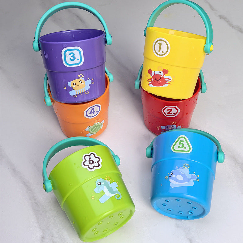 Unisex Stapelbare Spielzeugeimer Brehn