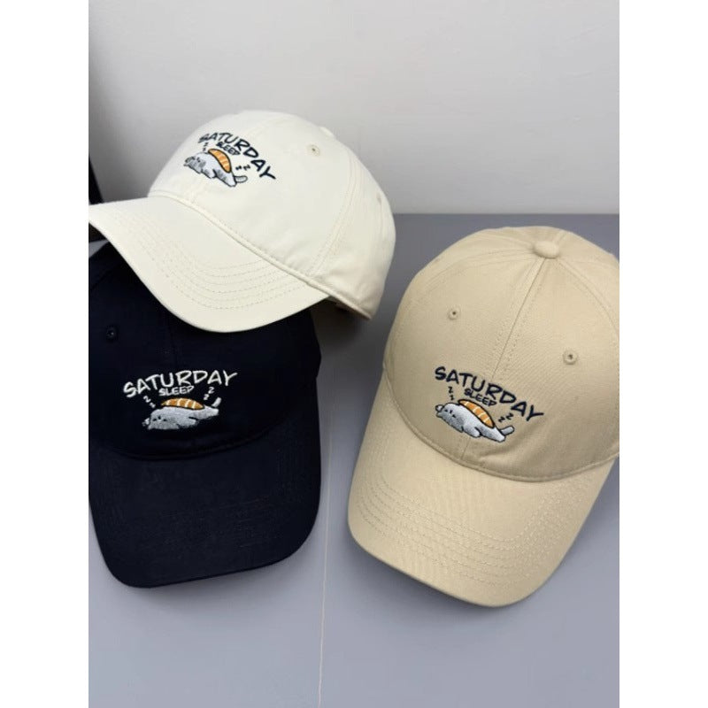 Unisex Verspielt Bestickte Cap Brehn