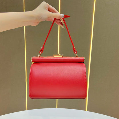 Glamourös Satin Abendhandtasche