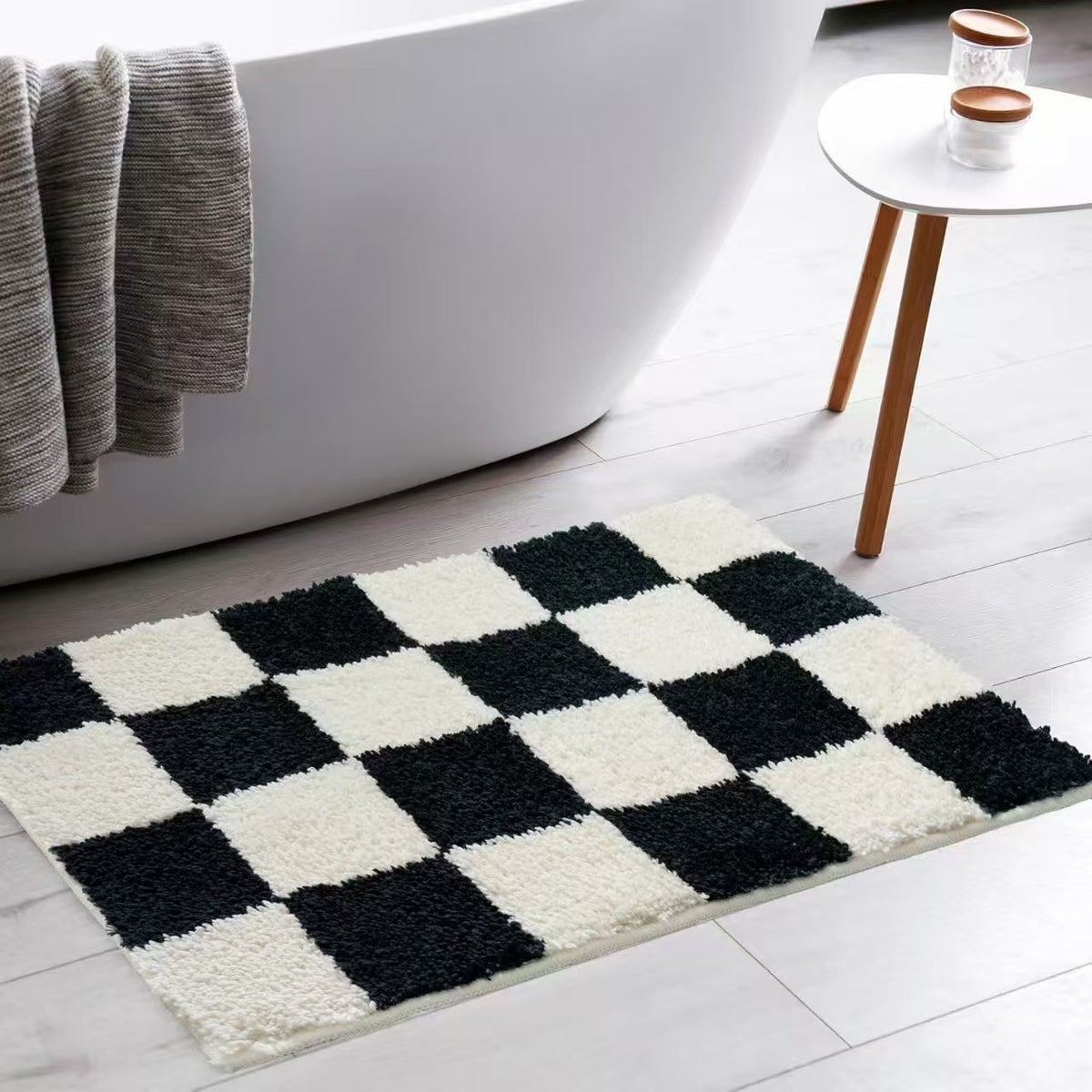 Luxus Badezimmer Badematte