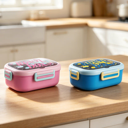 Vielseitige Multifunktions-Lunchbox mit lustigem Design