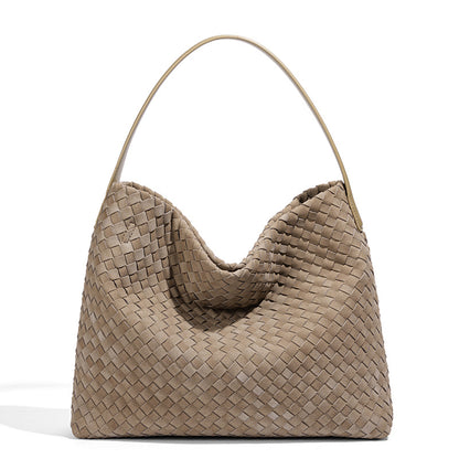 Zeitgenössische gewebte Hobo-Tasche Brehn