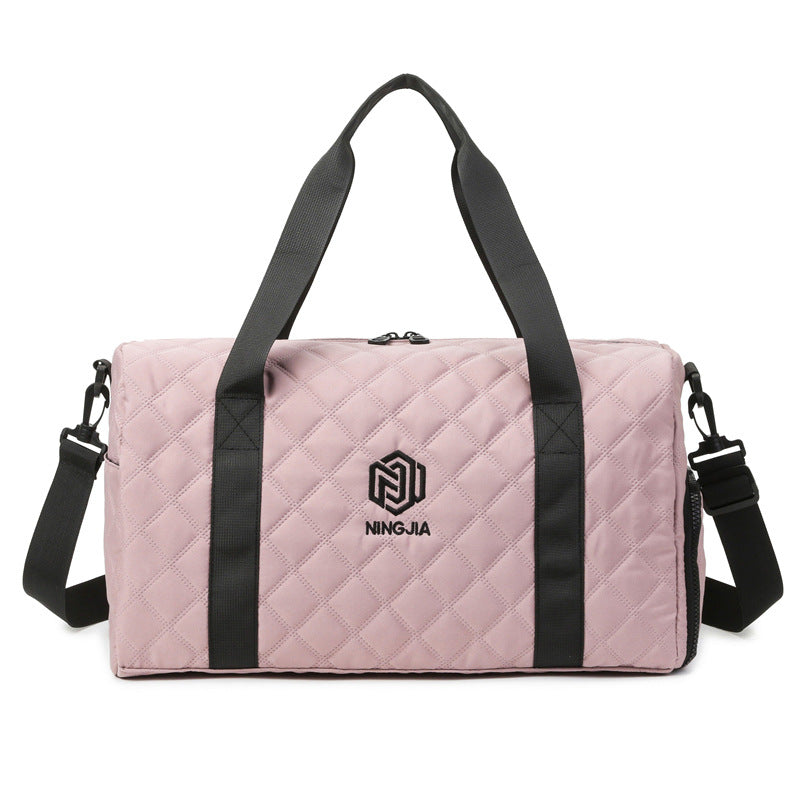 Stylische gesteppt Sport-Duffel-Tasche