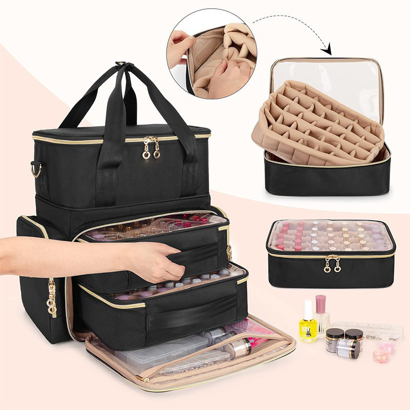Praktische Kosmetik- und Nagel-Organizer-Tasche Brehn
