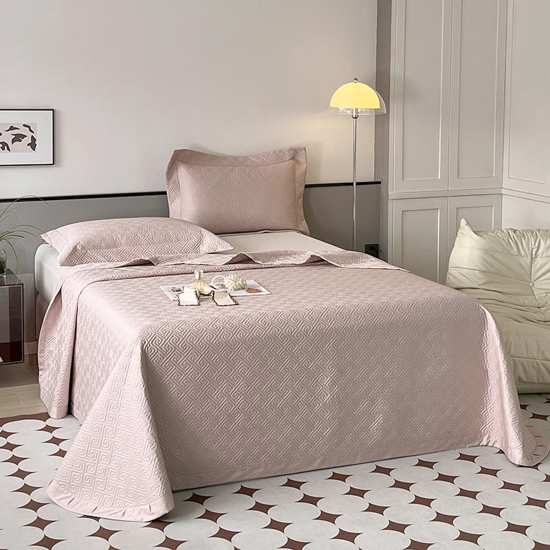Gep quilting Wendbare Bettbezug Bettwäsche Set mit bestickten Ecken Kissenbezügen