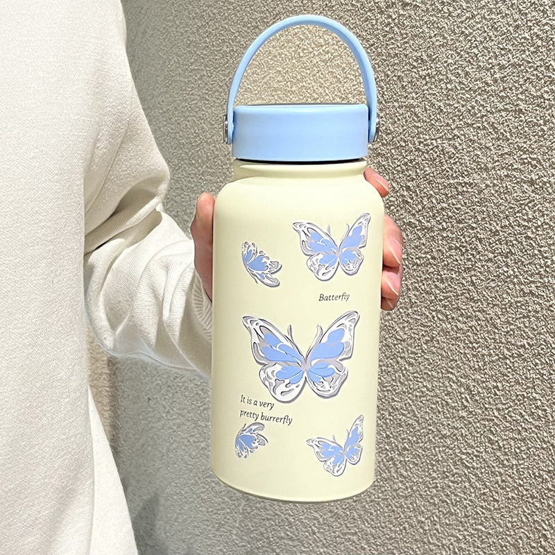Damen isolierte Trinkflasche mit kreativem Hello Kitty Design Brehn