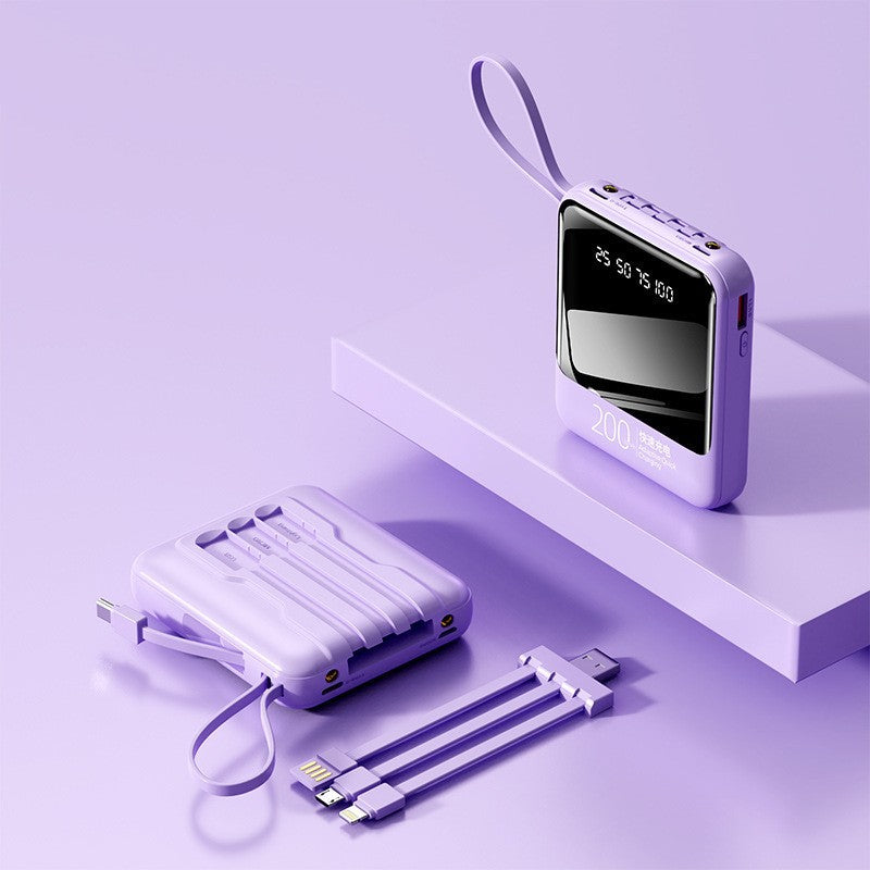 Tragbare Powerbank mit Smart Charging und Lcd-Anzeige Brehn