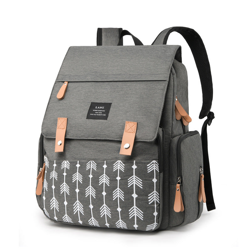 Multi-Taschen-Canvas-Rucksack Brehn
