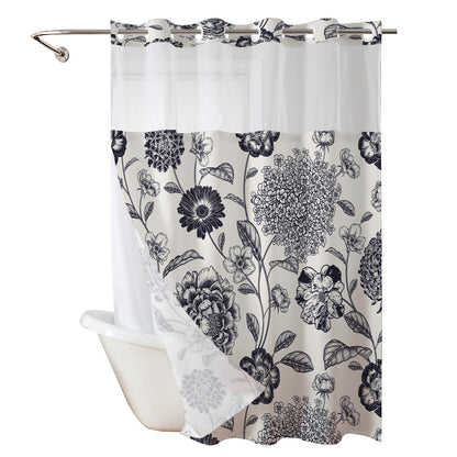 Florales Druck Duschvorhang Brehn