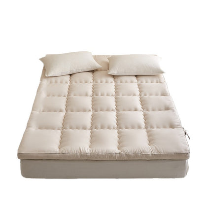 Gepolsterter Plüsch-Baumwoll-Tufted-Matratzenauflage-Pad