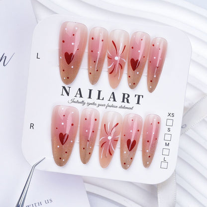 Kunstnägel mit Glamourösem Kristall-Design Brehn