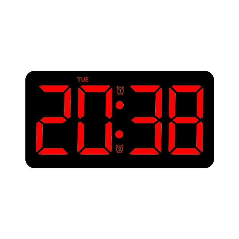 Digitaler Led-Wecker mit Großen Ziffern und Snooze-Funktion Brehn
