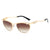 Damen Cat-Eye Sonnenbrille mit funkelndem Steinbesatz Brehn