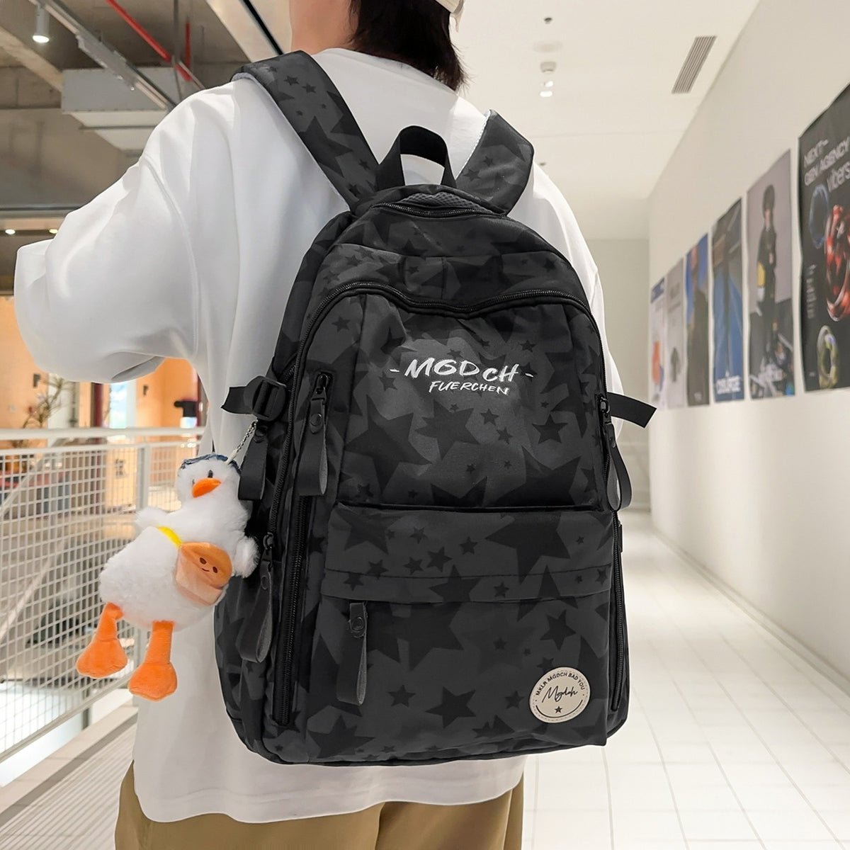 Stylische Rucksack mit Sternenmuster Brehn 1791205930