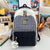 Gepunktetes gemustertes Mehrfachfach-Schul-Rucksack