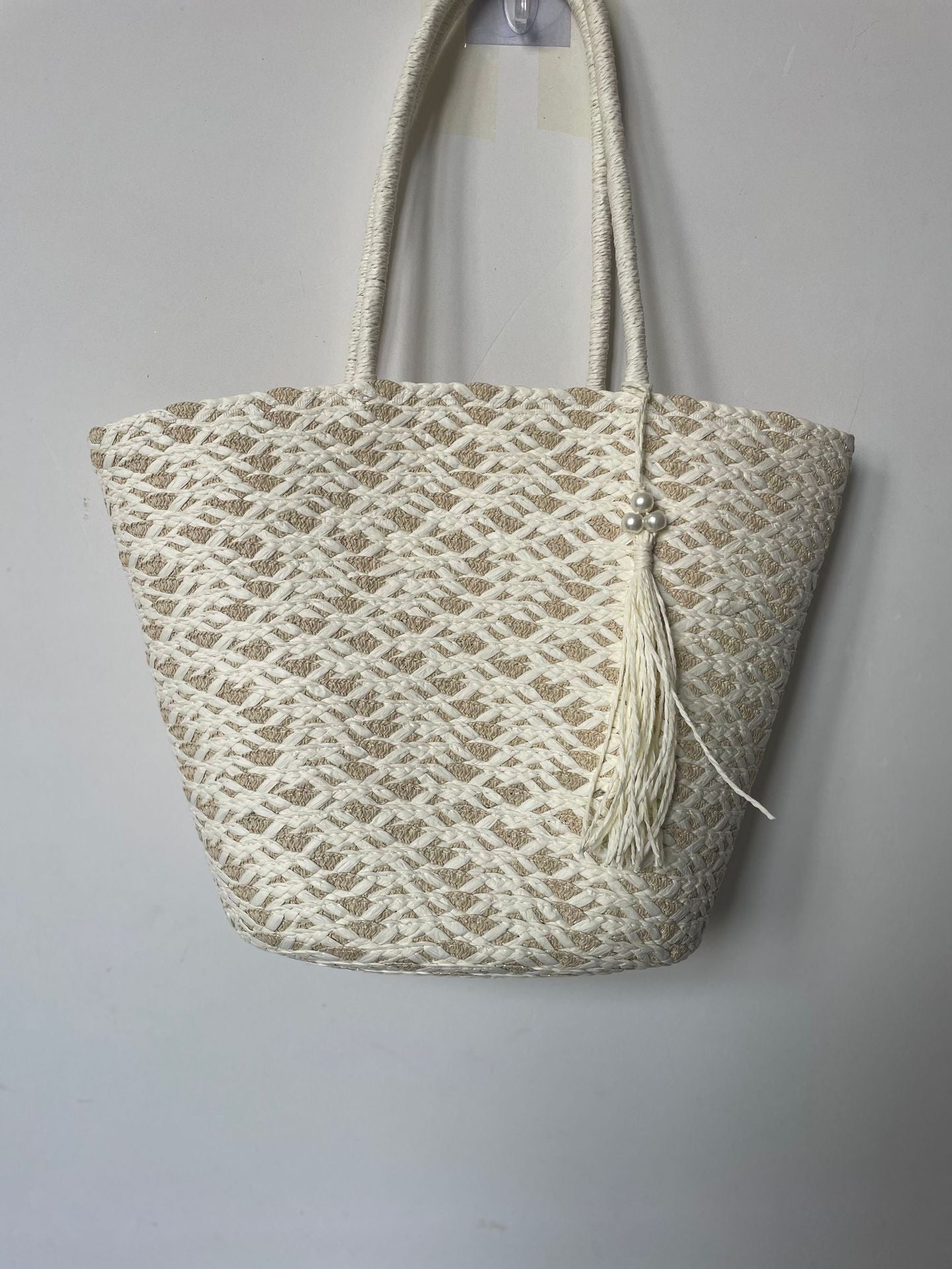 Trendige Geflochtene Strandtasche Brehn