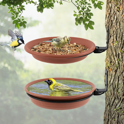 Vogelbad und Futterstelle Brehn