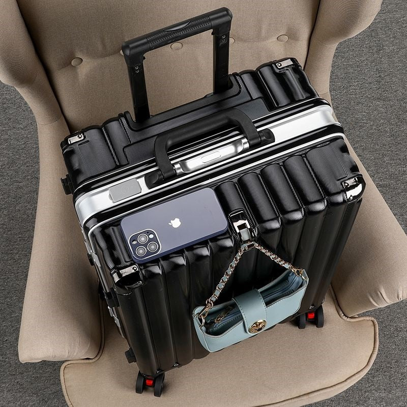 Hartschalen Trolley Mit Integriertem Usb-Ladeanschluss Und Multifunktionalem Stauraum Brehn