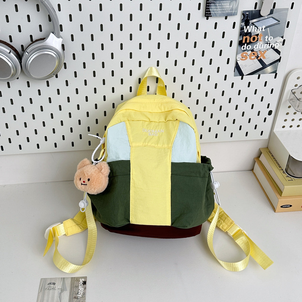 Lässiger Canvas-Rucksack Brehn