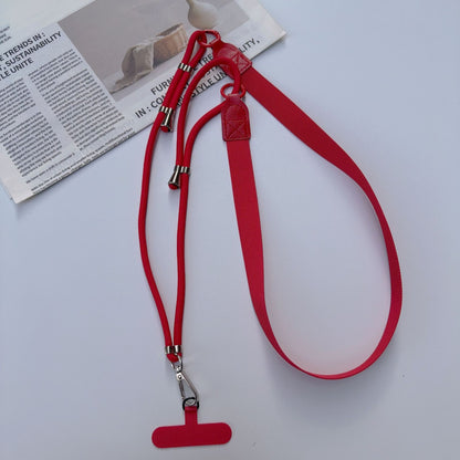 Multifunktionale verstellbare Halskette mit ID-Halter Brehn