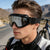 Damen Sportliche Skibrille mit reflektierendem Objektiv Brehn
