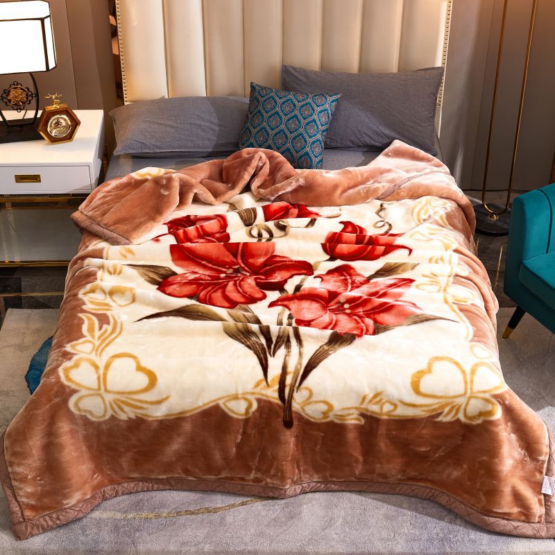 Damen Kuschelige Fleece-Decke mit Tiermotiv Brehn