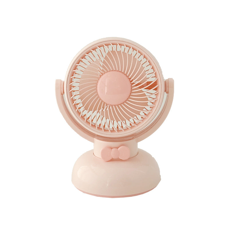 Unisex Tragbarer Tischventilator mit verspieltem Design und einstellbarer Neigung Brehn