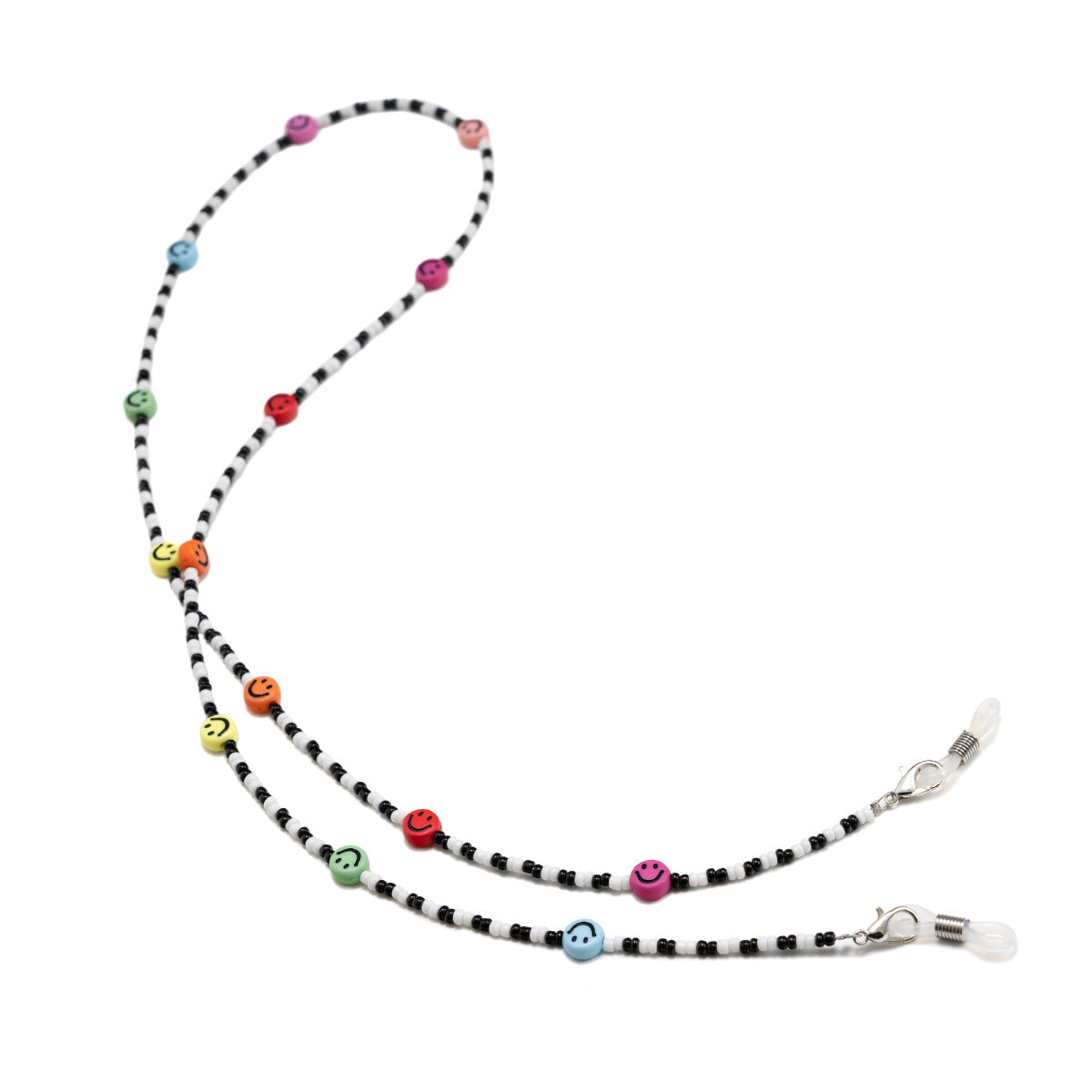 Bunte Smiley Perlen Brillenband Brehn