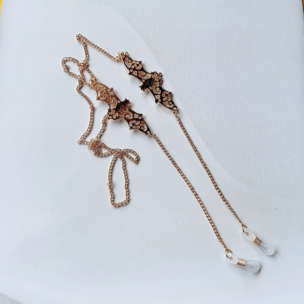 Stylische multifunktionale Brillenhalterkette Brehn