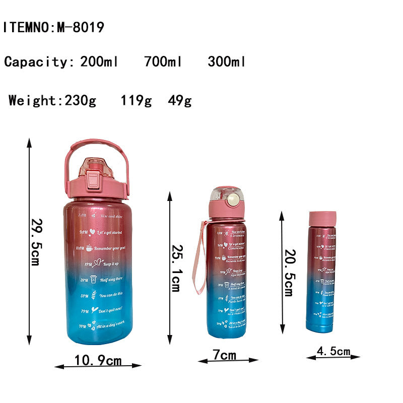 Damen Motivations Trinkflasche Brehn