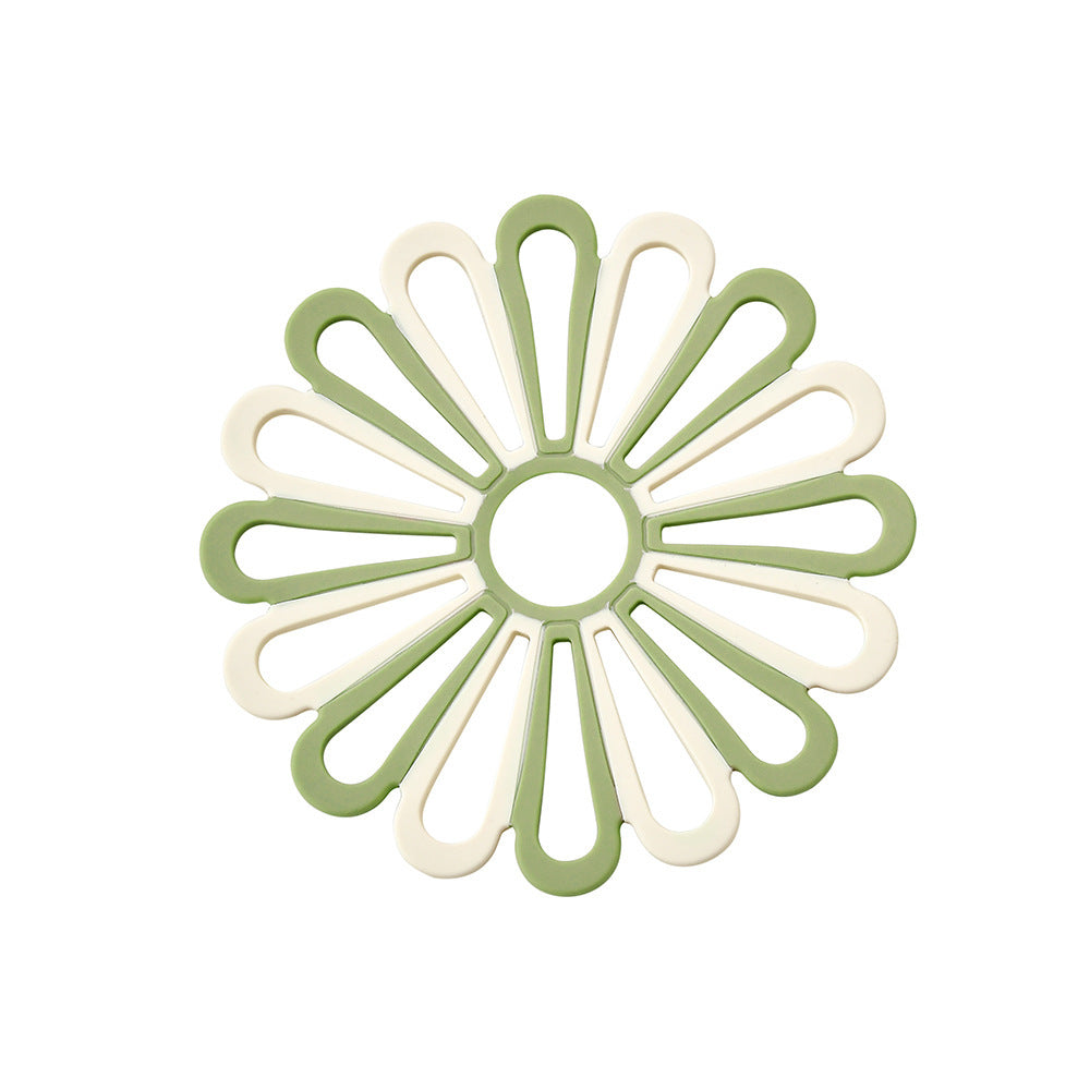 Elegante Silikon-Untersetzer Im Floralen Design Brehn