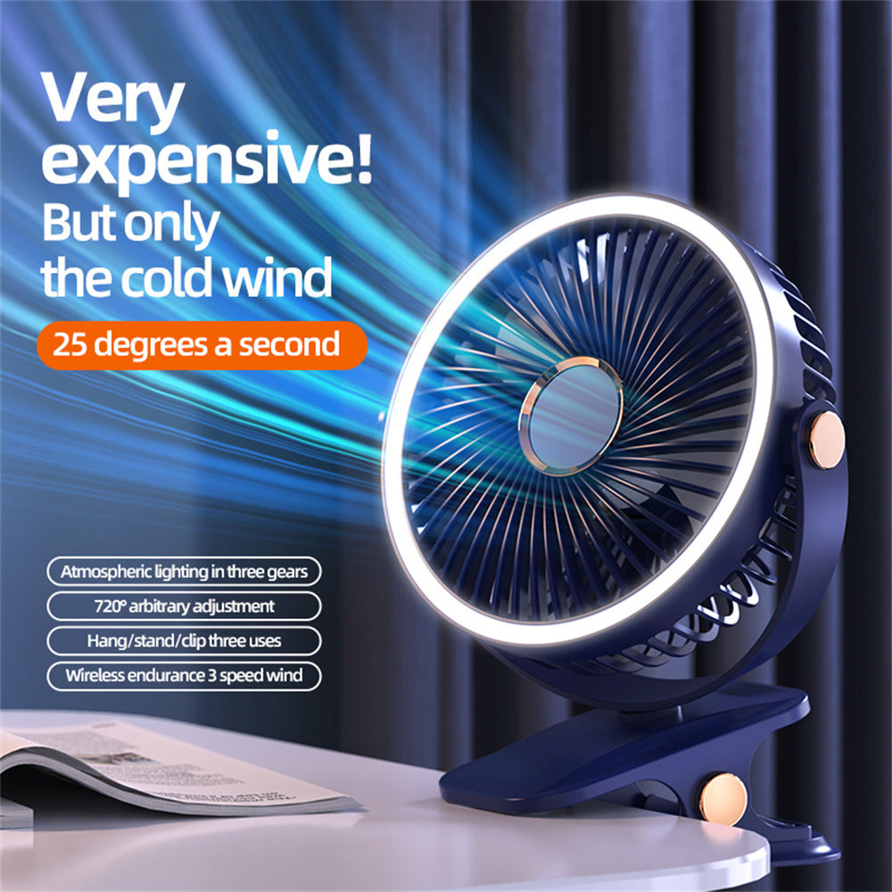 Unisex Vielseitiger Clip-On Tischventilator Brehn