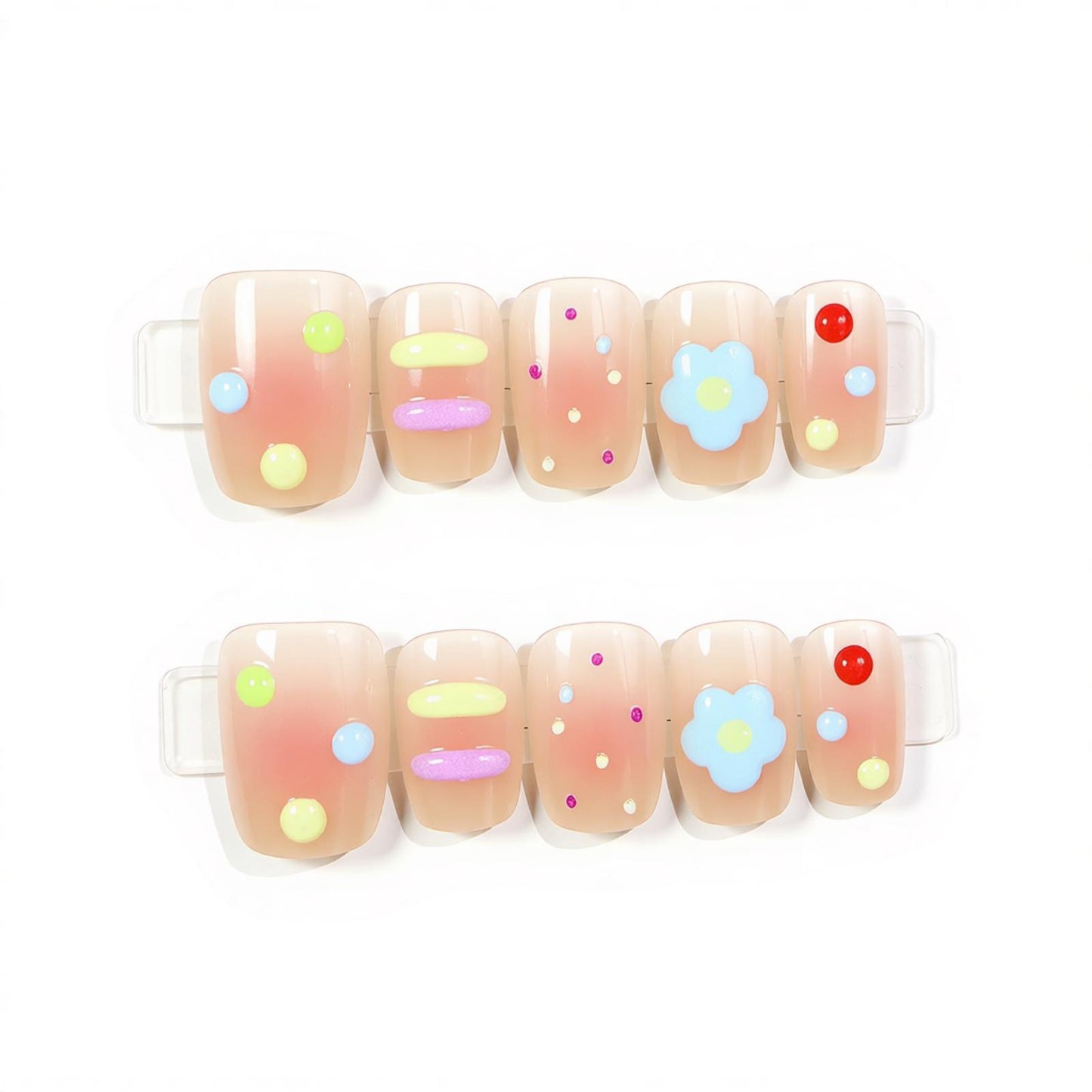 Fun-Themen Press-On Nagel Set Brehn