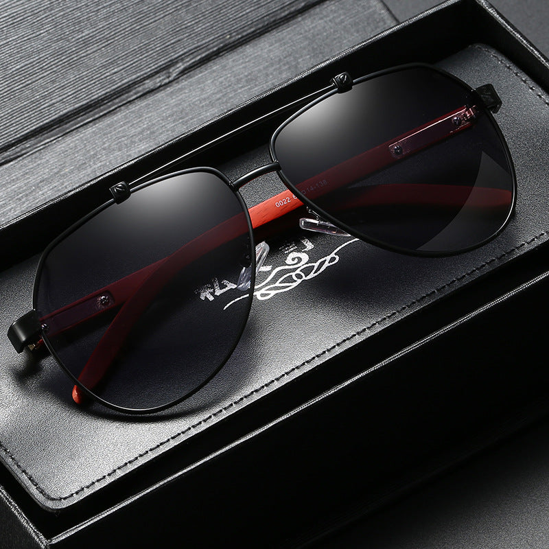 Damen Pilotensonnenbrille mit hochwertigem Metallrahmen und flexiblen Komfortbügeln Brehn