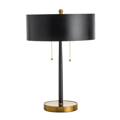 Moderne Minimalistische Tischlampe mit goldenen Akzenten