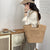 Damen Geflochtene Shopper Tasche Brehn