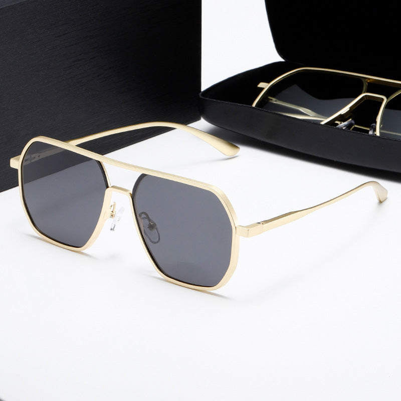 Damen Innovative modische Sonnenbrille mit rechteckigem Rahmen Brehn