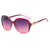 Damen oversized Sonnenbrille mit trendigem Schildpatt-Muster und eleganten Rahmenakzenten Brehn