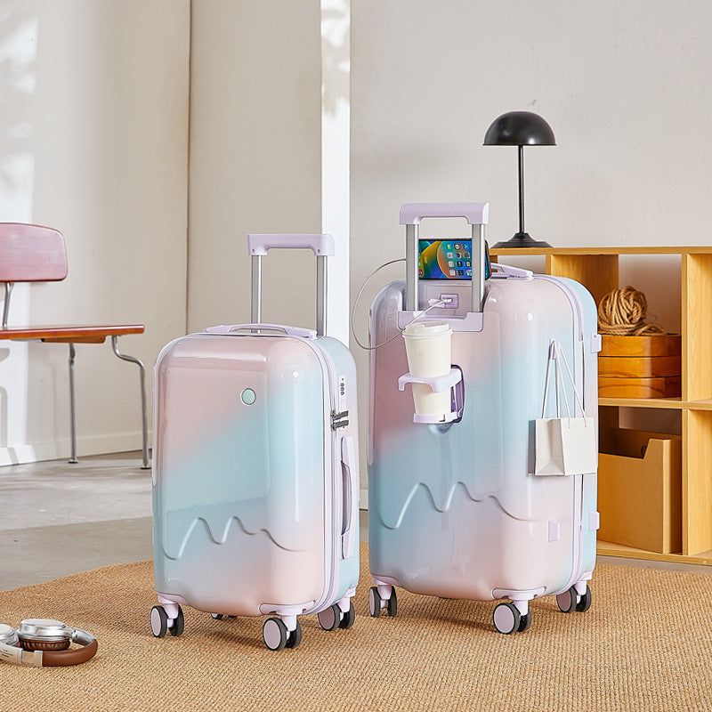 Smart Travel Suitcase mit integrierter Ladestation Brehn