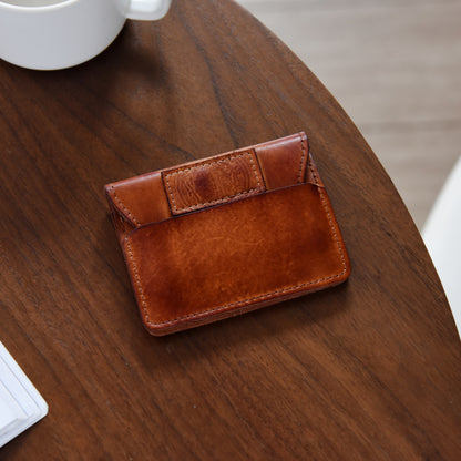 Premium Leder Kartenhalter Geldbörse