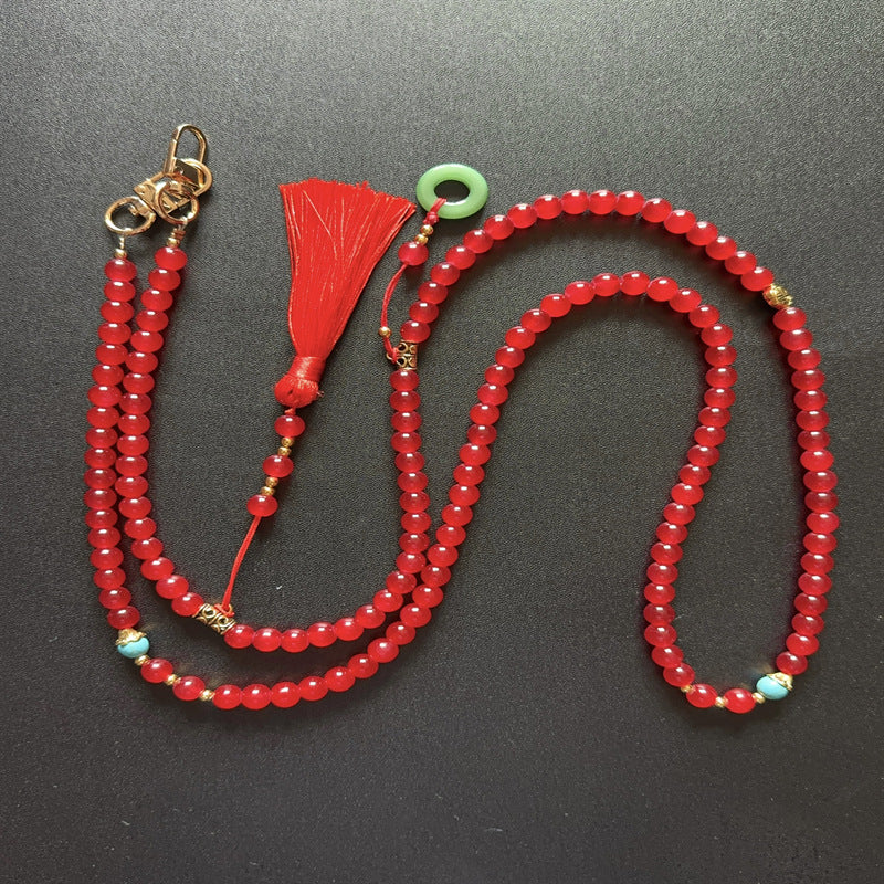 Bead decor Eyewear Kette mit Quasten Brehn