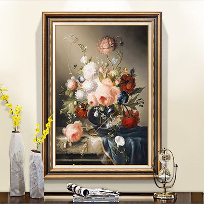 Vintage Blumen Dekorative Kunst