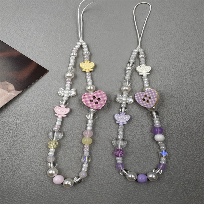 Dekorativer Perlencharms-Handylanyard Brehn 1790135299