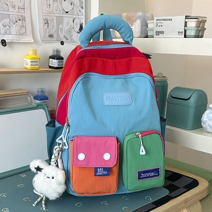 Stylische Multi-Taschen-Rucksack Brehn