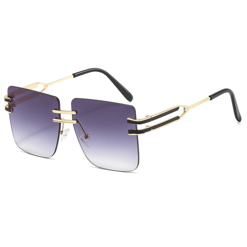 Damen modische Sonnenbrille mit extravagantem Rahmen und filigranen Akzenten Brehn