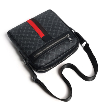 Trendige strukturierte Crossbody-Tasche