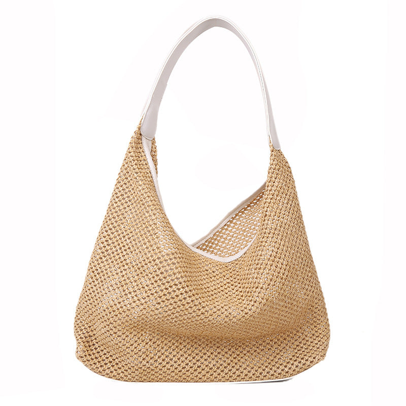 Handgefertigte Gewebte Strandtasche