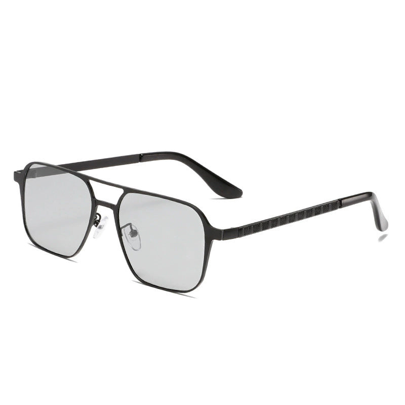 Herren Stylische Geometrische Rahmen Sonnenbrille Brehn